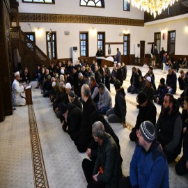 Belen, yeni yılın ilk sabahında camilerde buluştu