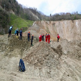 Ordu'da gerçeğini aratmayan heyelan tatbikatı yapıldı!