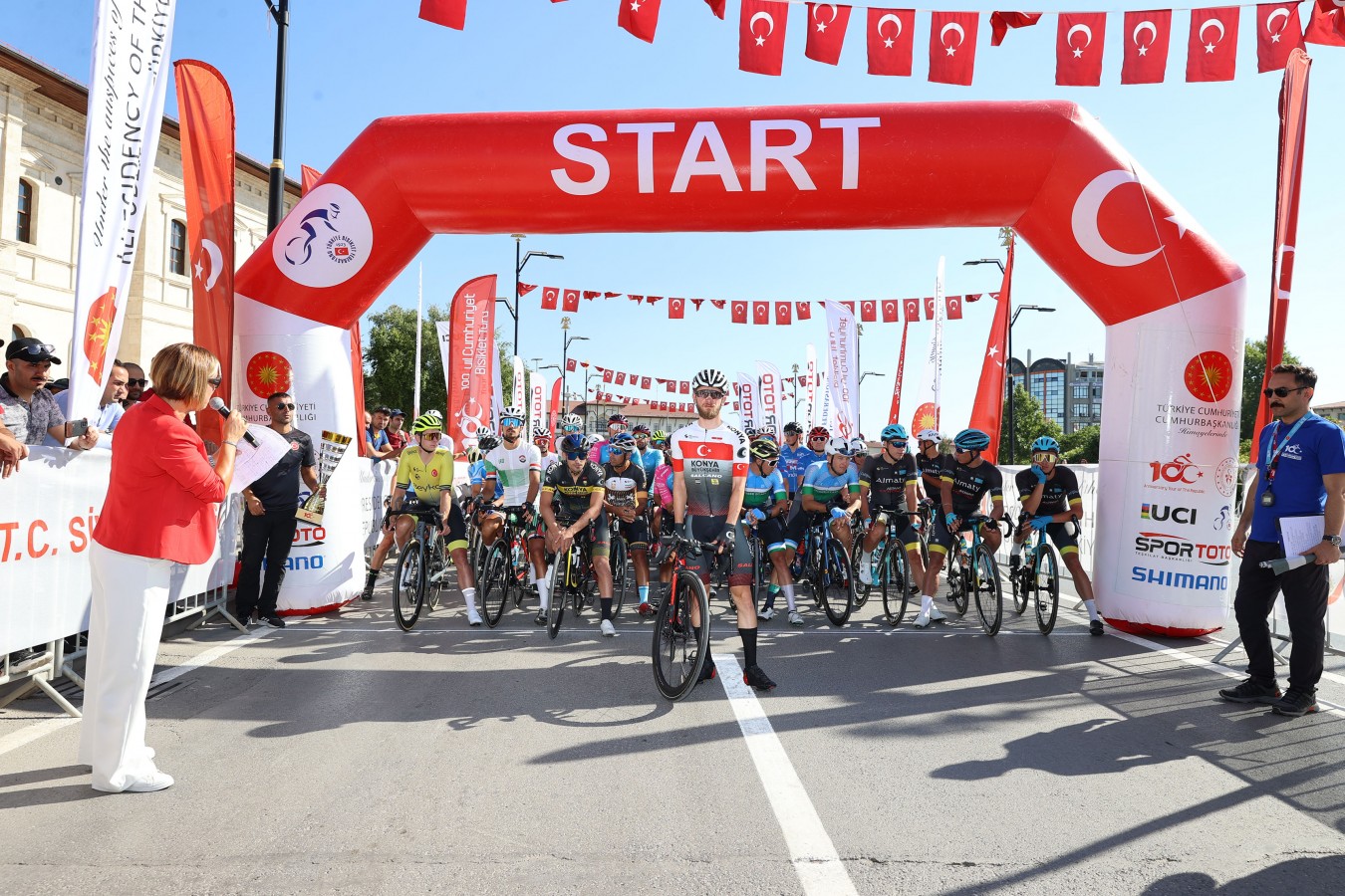 Pedallar Cumhuriyetin 100. yılı onuruna dönecek