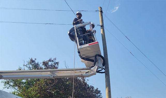 Yangın sonrası Karabük’te elektrik enerjisi yeniden sağlandı;