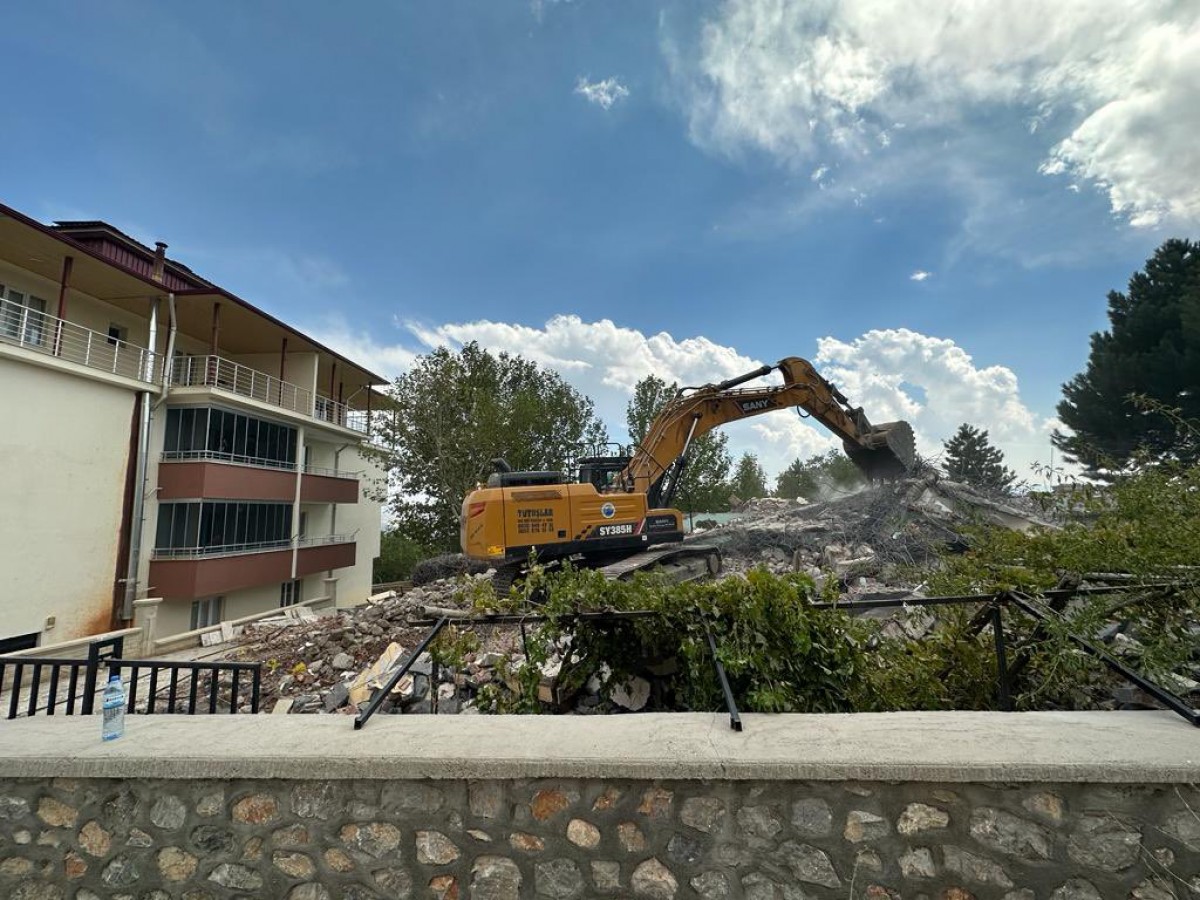 Nurhak’ın köylerinde deprem enkazı kalmadı;