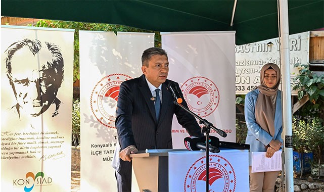 Antalya'nın coğrafi işaretli lezzetleri Konyaaltı'nda tanıtıldı