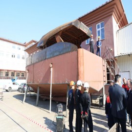 "Geleceğin kaptanları, gemi mühendisleri Giresun’da yetişiyor"