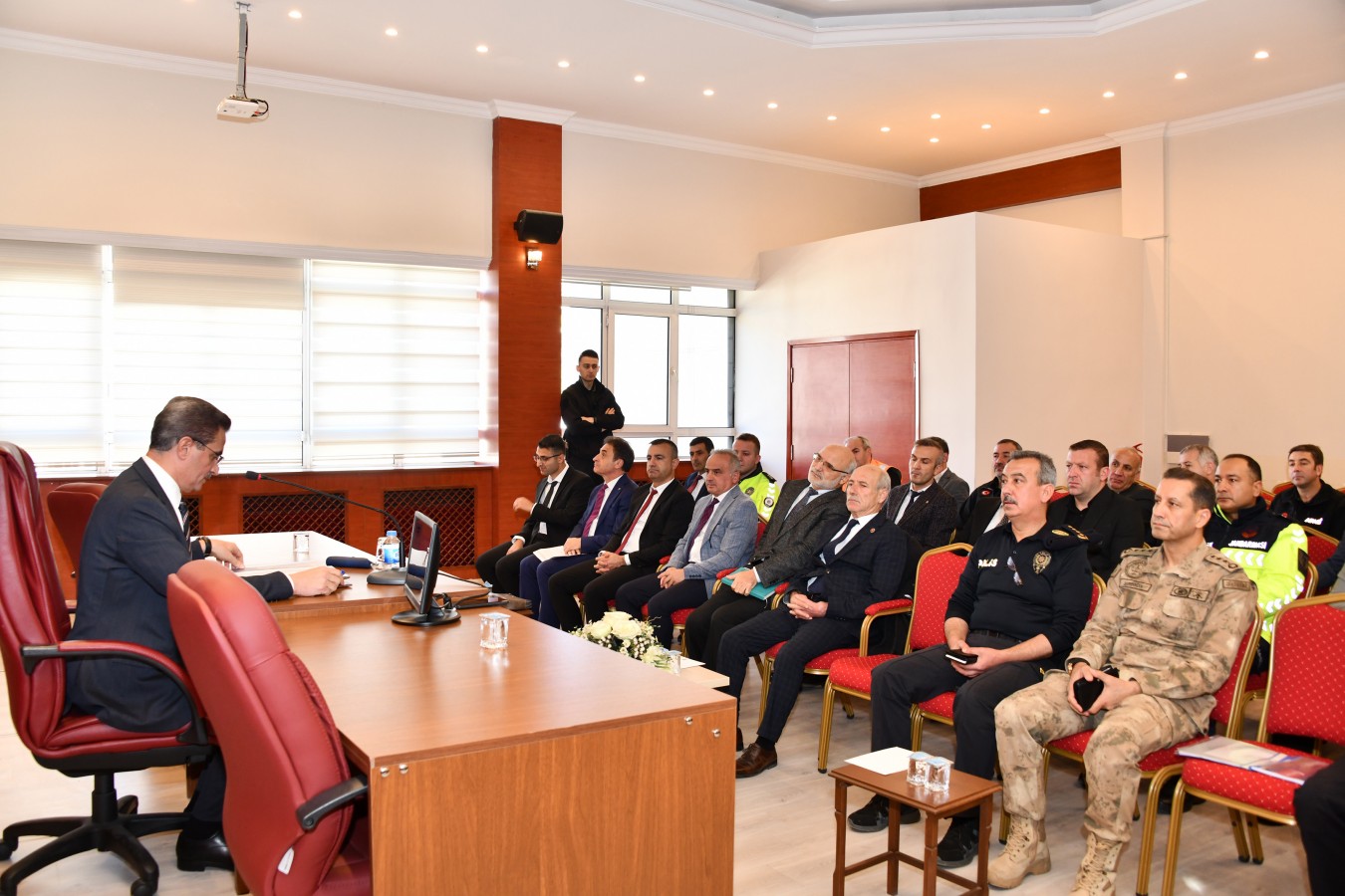 Gümüşhane'de trafik güvenliği konuşuldu: ''Temel amaç vatandaşımızı yaşatmak'';