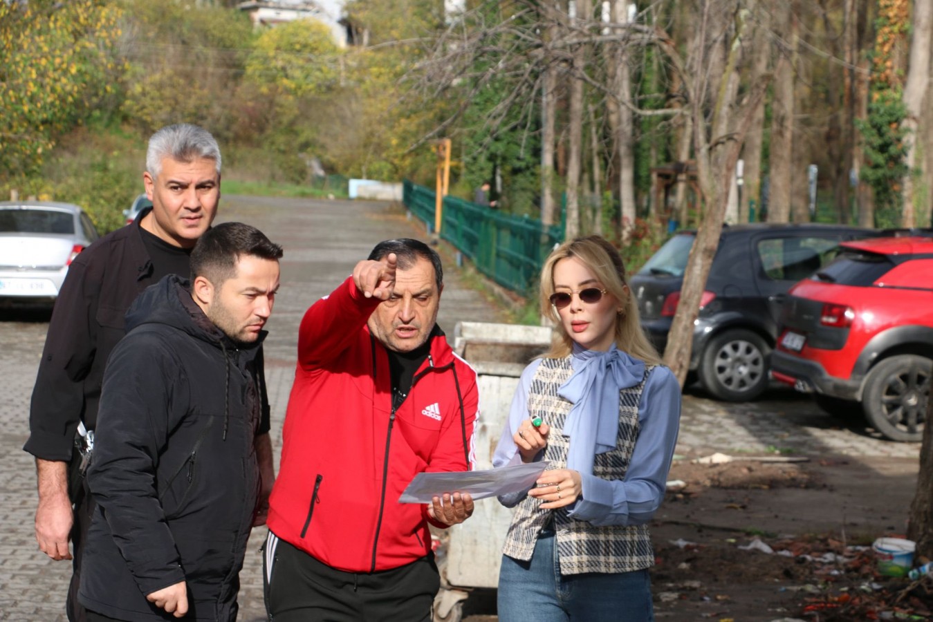 Kaymakam Sıktaş oryantiring yarışmasına katıldı;