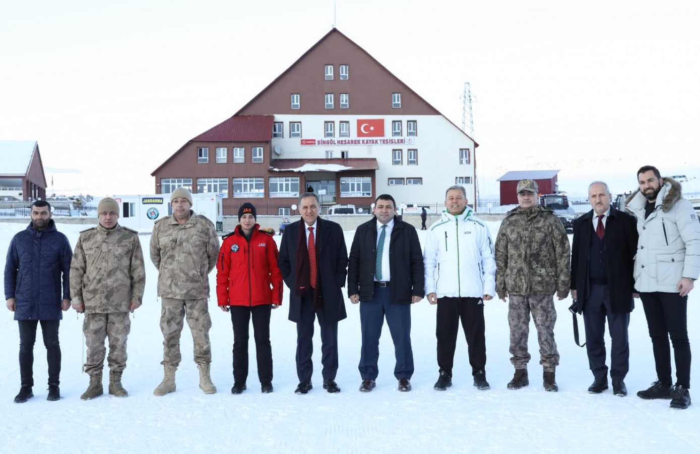 Hesarek Kayak Merkezi'nde sezon başladı;