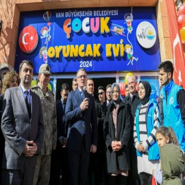Van’ın ilk Oyuncak Evi minik misafirlerini bekliyor