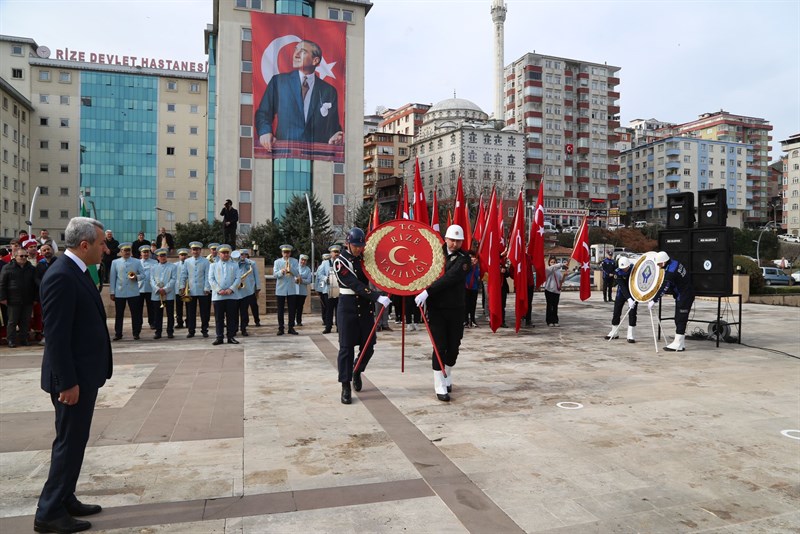 Rize'nin 106. kurtuluş yıl dönümü coşkusuyla kutlandı