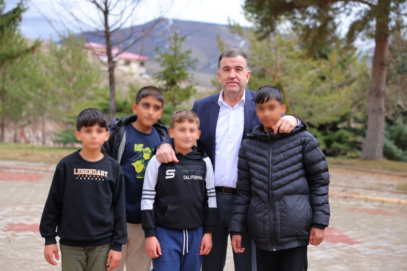 Valilik konutunda "sevgi" dolu kahvaltı