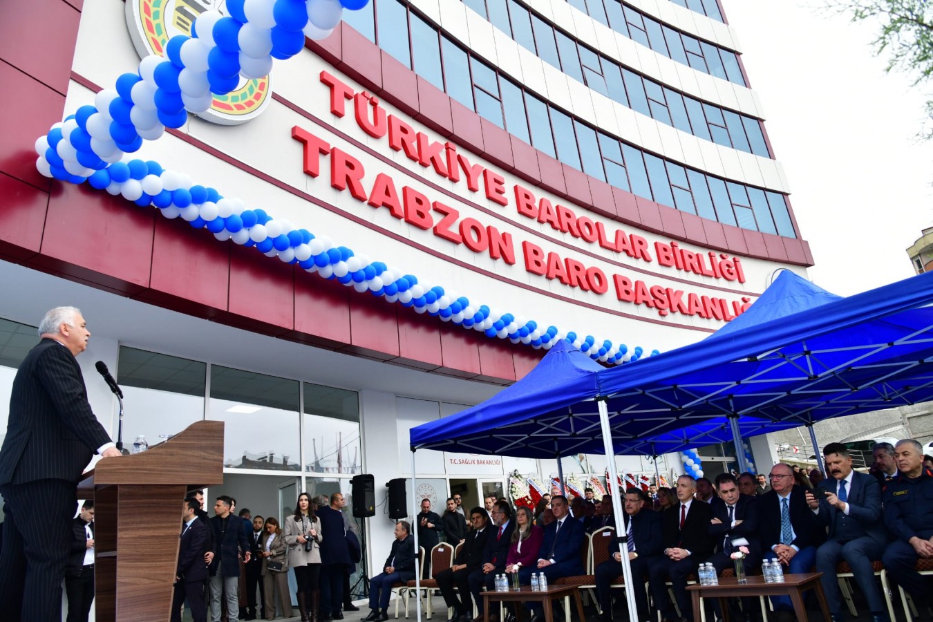 Trabzon Barosu Hizmet Binası açıldı;