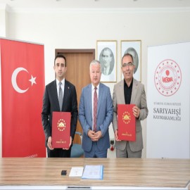 Sarıyahşi'nde sahipsiz hayvanlar için protokol imzalandı