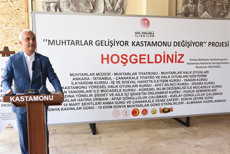 ‘Muhtarlar gelişiyor Kastamonu değişiyor’