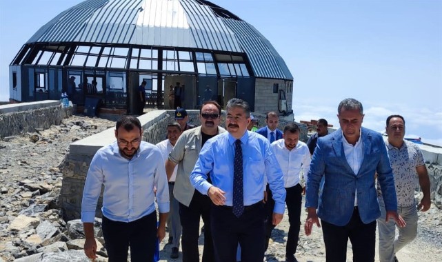 Düldül Dağı’nın zirvesine teleferikle çıkılacak
