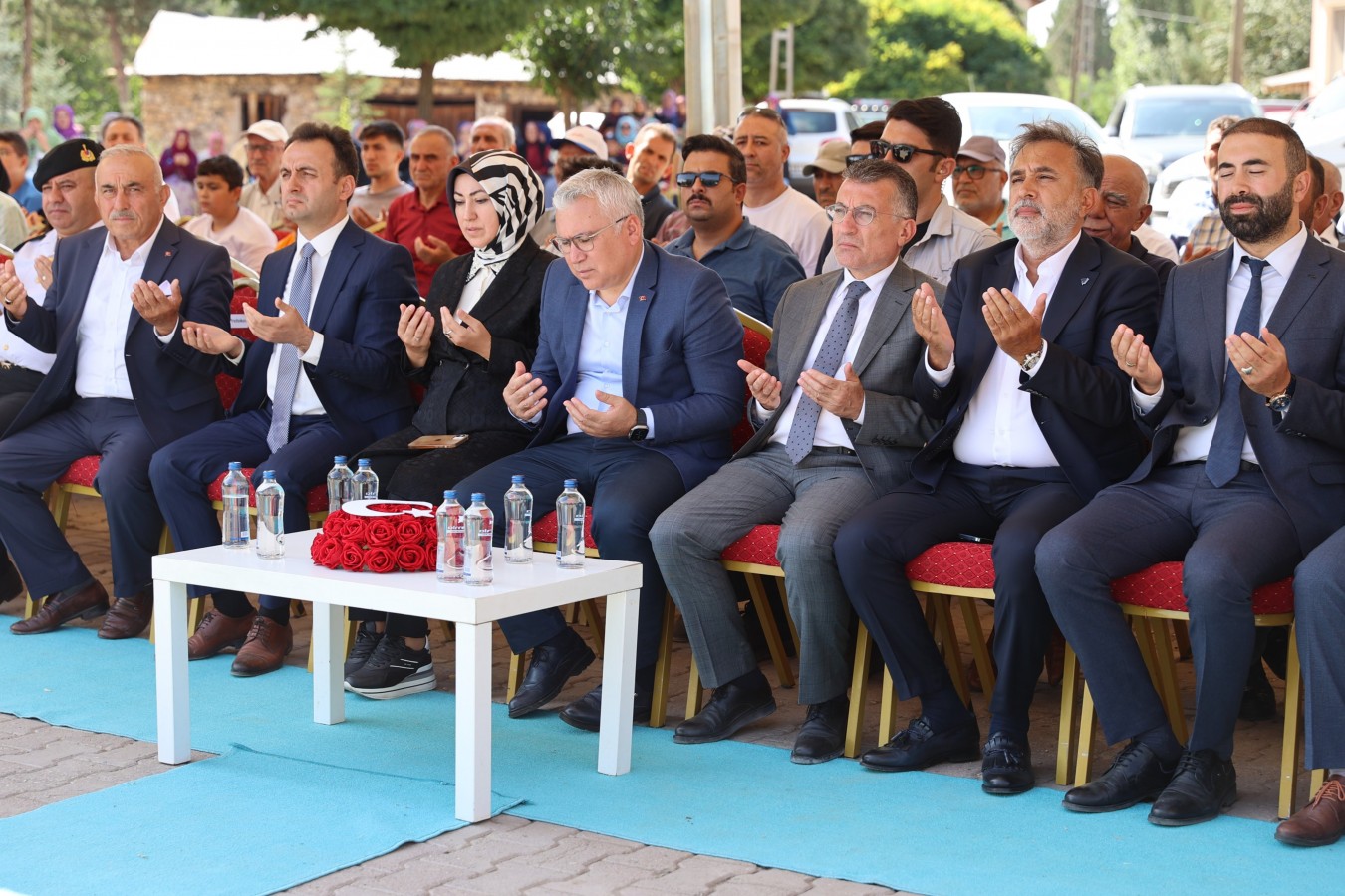 Merzifon şehitleri dualarla anıldı;
