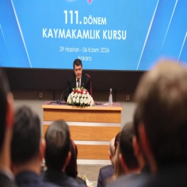 TİHEK Başkanı Şahin, kaymakam adaylarıyla bir araya geldi