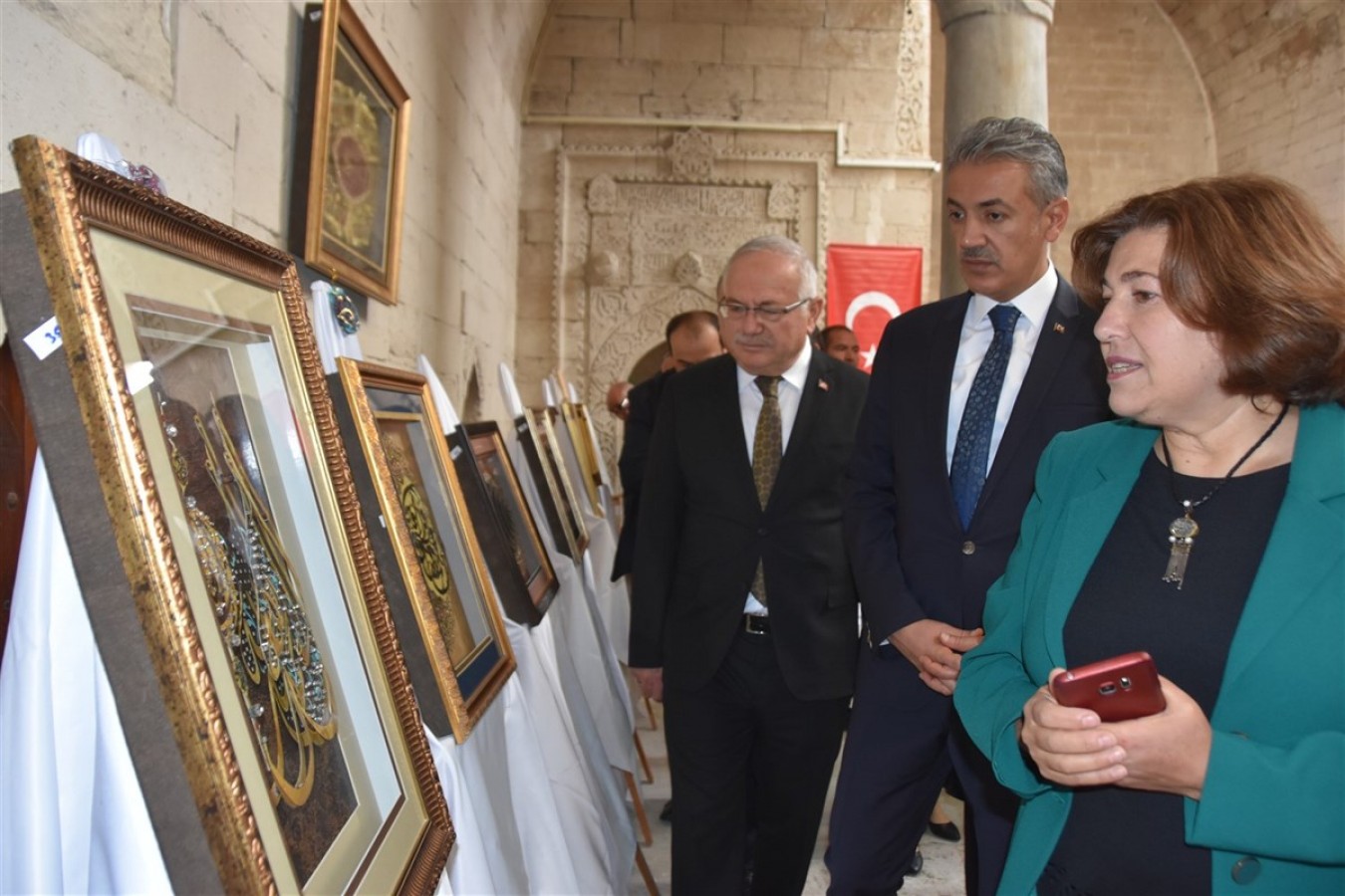 Huzurevi sakinlerinden 'Kat'ı Sanatı' sergisi