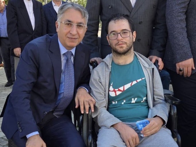 Kaymakam Şeref Aydın'dan yürekleri ısıtan jest;