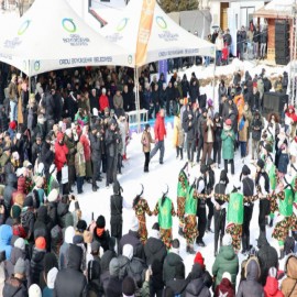 Çambaşı Yaylası'nda Kış Festivali başladı