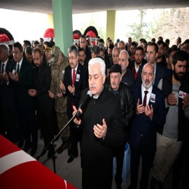 Osmaniye şehidini uğurladı