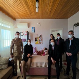 Kaymakam Algın, güzel haberi duyurdu