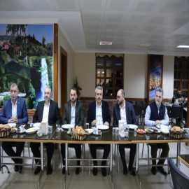 Gürcistan müftüleri Rize’de kardeşlik iftarına katıldı