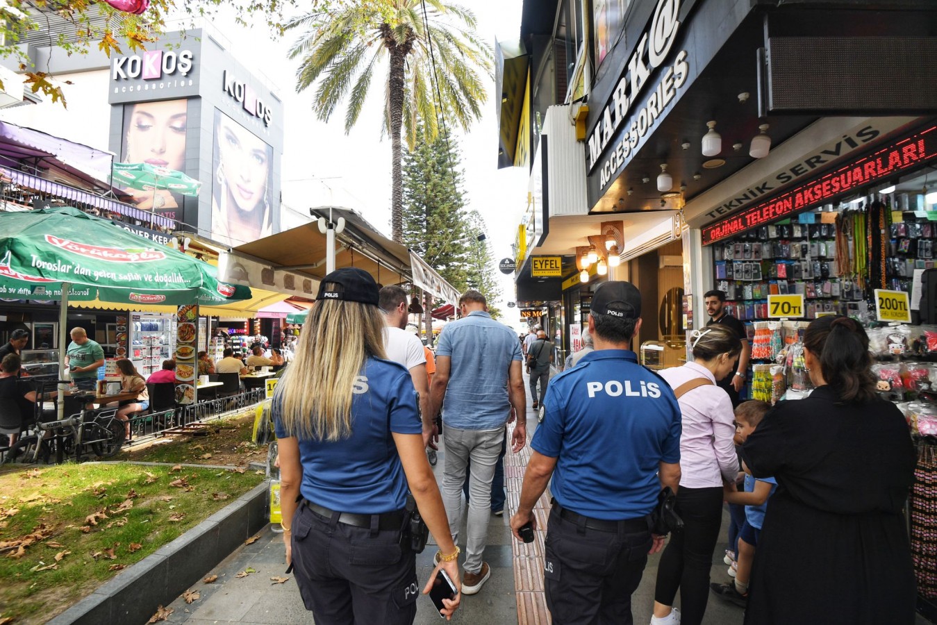 Antalya’nın kalbine sıkı denetim;