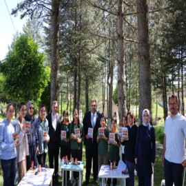 Kaymakam Açıkgöz gençlerle Milli Mücadele'yi konuştu