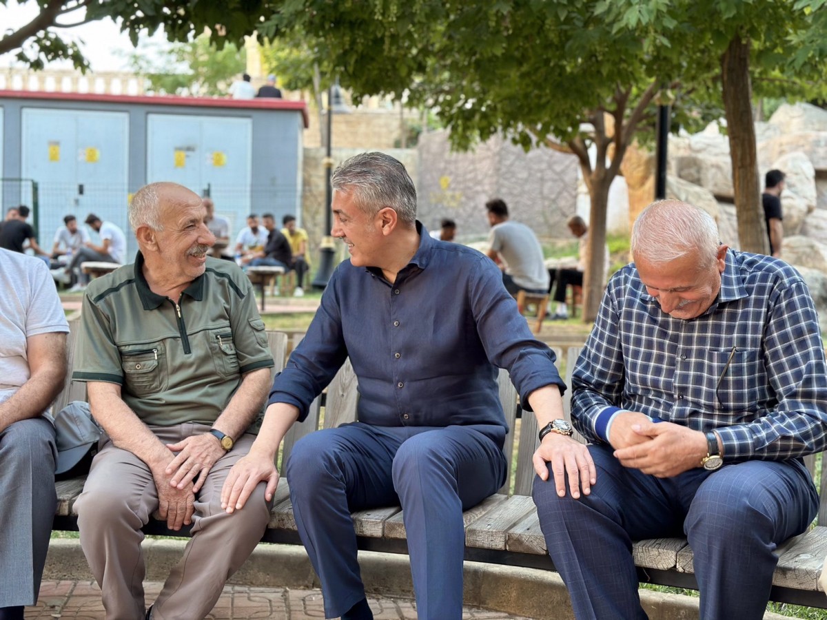 Esnaf ve vatandaşlarla sohbet;