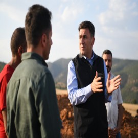 Vali Aygöl, düğmeye bastı: