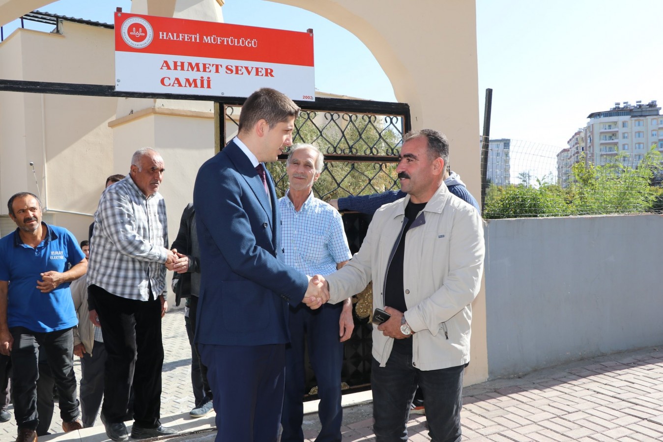Cuma sonrası vatandaşla hasbihal