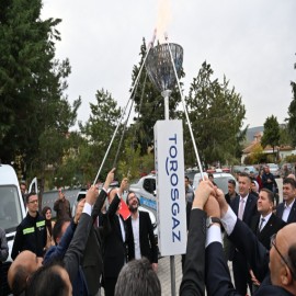 Isparta'nın bir köyü daha doğalgaza kavuştu