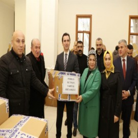 Öğrencileri kışa hazırladılar