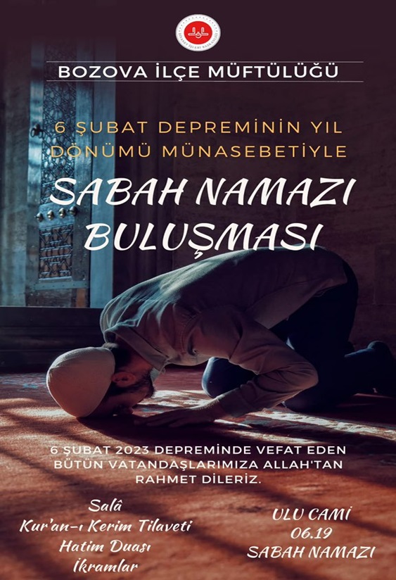 Deprem şehitleri sabah namazında dualarla anılacak