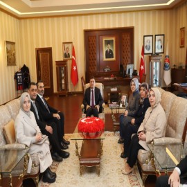Genel Başkan Tuğba Işık Ercan'dan, Vali Sarıibrahim’e ziyaret