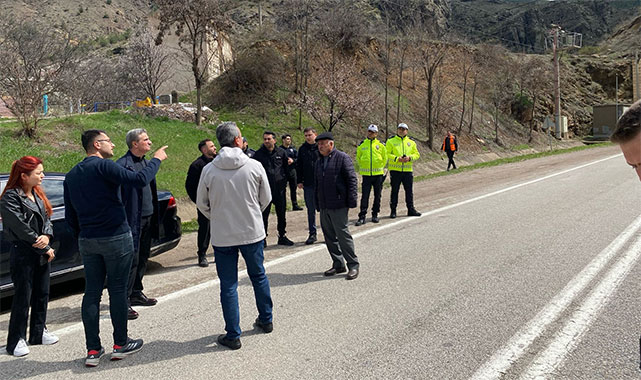 Gümüşhane'de heyelan: Vali Baruş, sahaya indi!