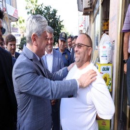Vali Doğan, ilçe halkının taleplerine kulak verdi
