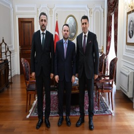 Ankara’ya giden Vali Aygöl, Bakan Gürlek ile görüştü