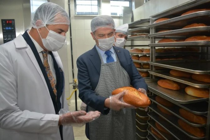 Meslek lisesi öğrencileri günde 10 bin ekmek üretecek;