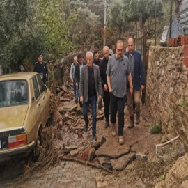Selin vurduğu Söke'de inceleme yaptılar