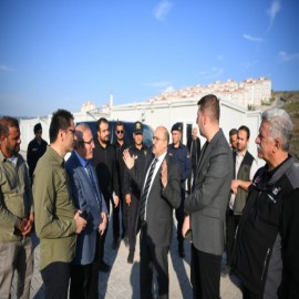 Depremin merkez üssünde çalışmalar sürüyor