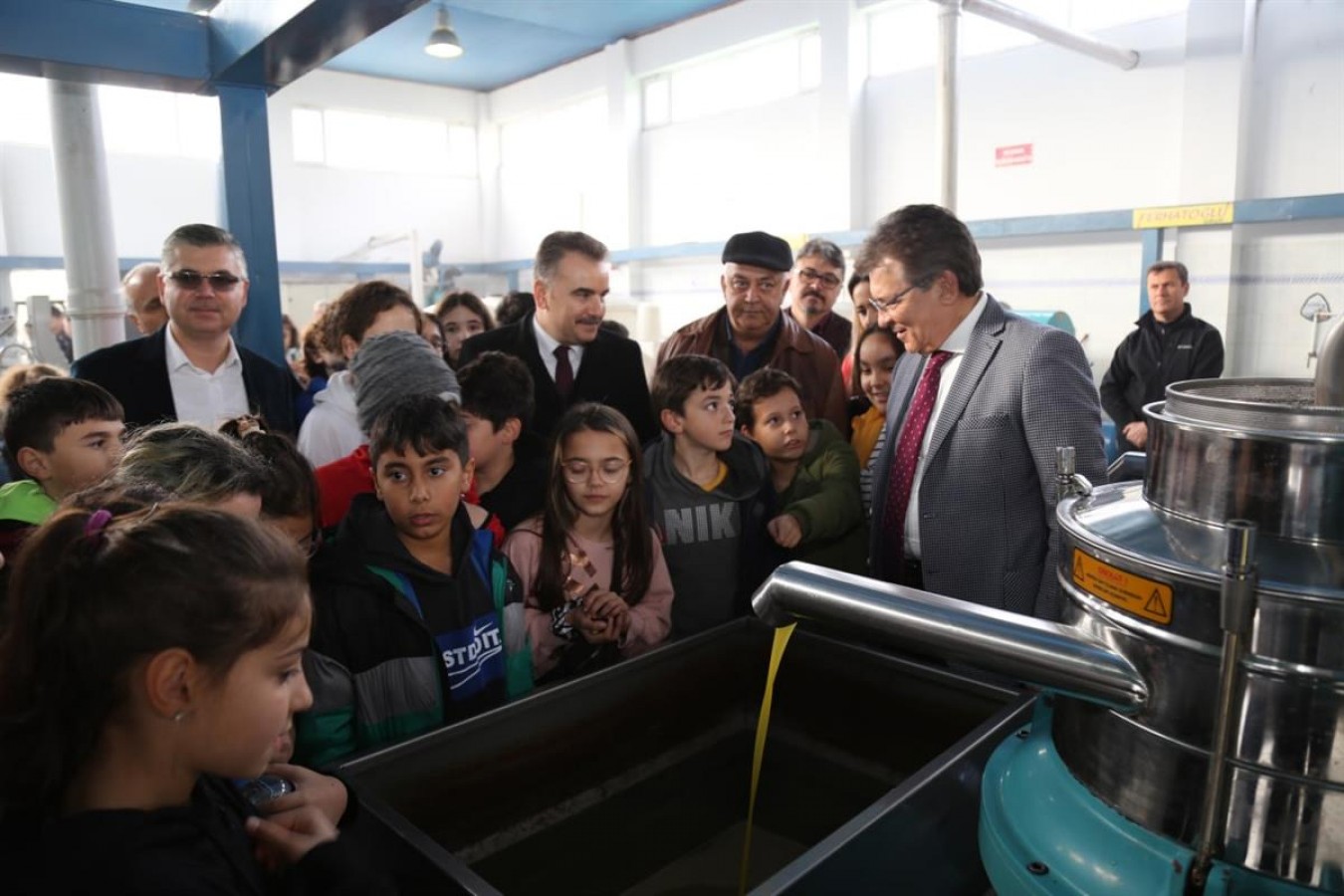 Zeytinin dalından sofraya yolculuğunu öğrendiler