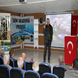 Üreticilere eğitim verildi