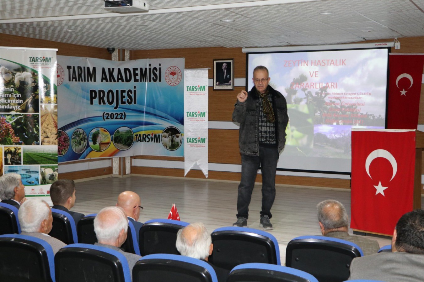 Üreticilere eğitim verildi;
