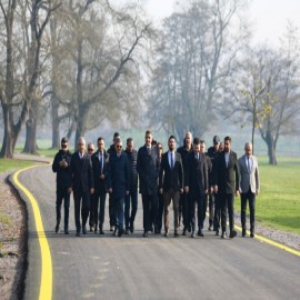 Gölyaka Kültür Park'a giden yol artık daha konforlu