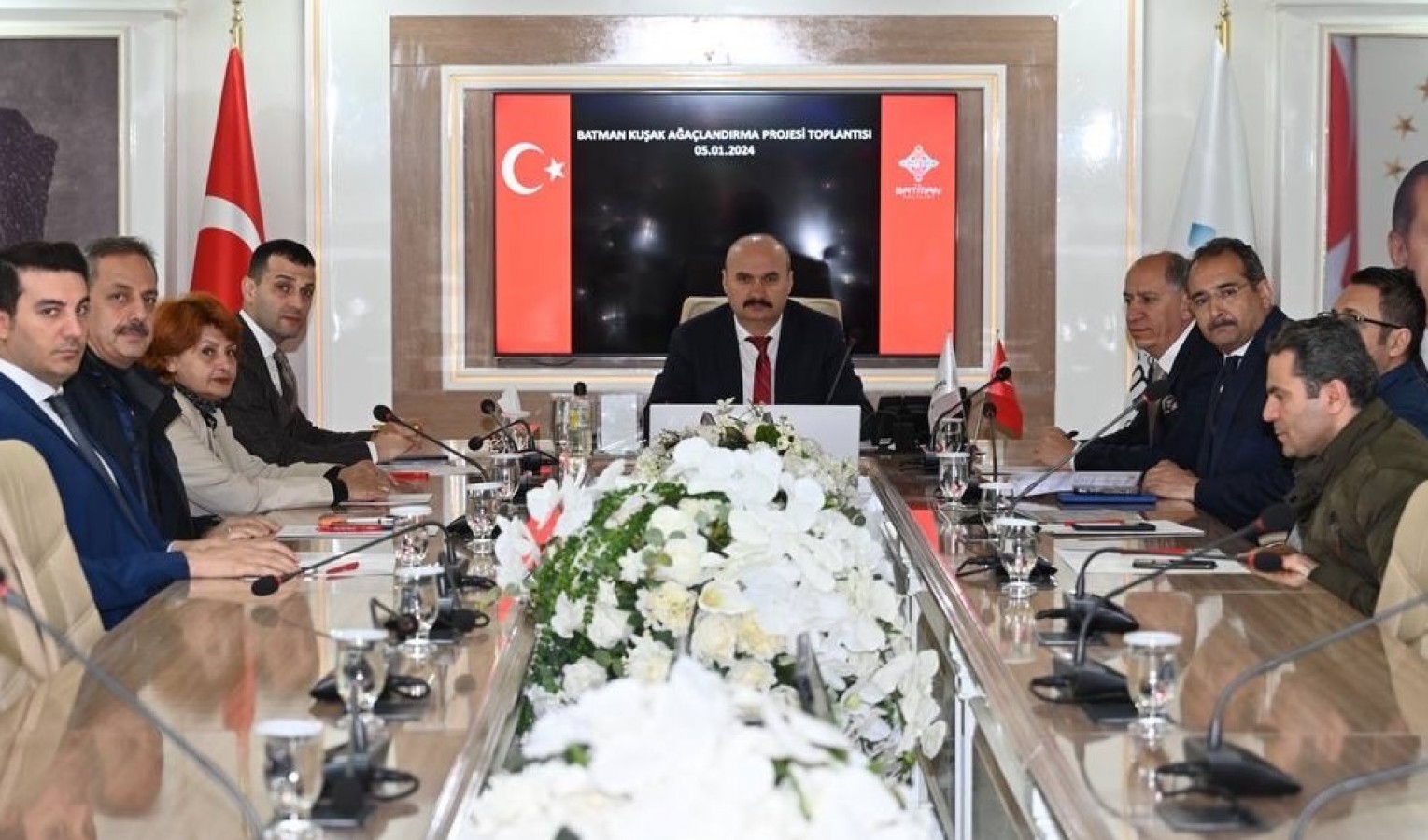 Yol kenarlarına 67 bin fidan dikilecek;