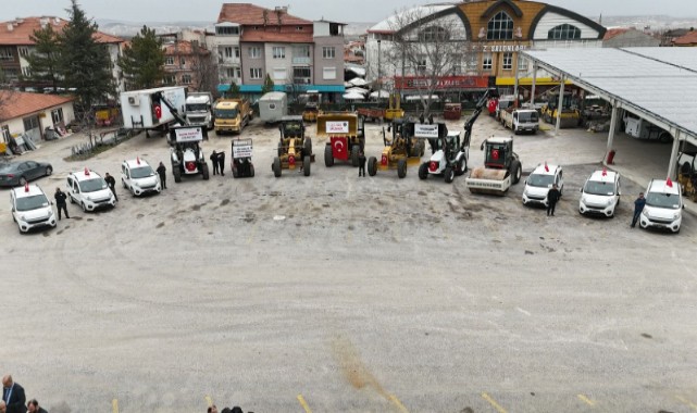 Kütahya'nın araç filosu güçlendi