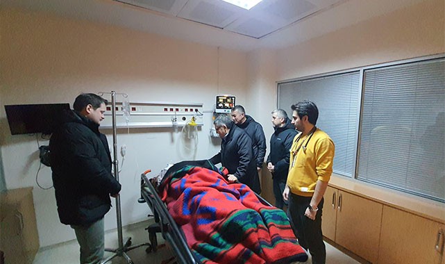 Türkeli'de heyelan sonucu bir ev çöktü: ''Devlet her zaman vatandaşlarımızın yanındadır''