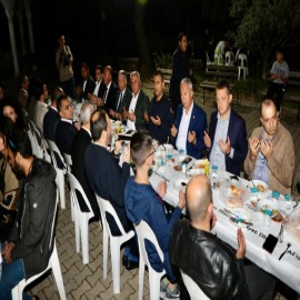 Alanya’da yerleşik yabancılar iftar sofrasında buluştu