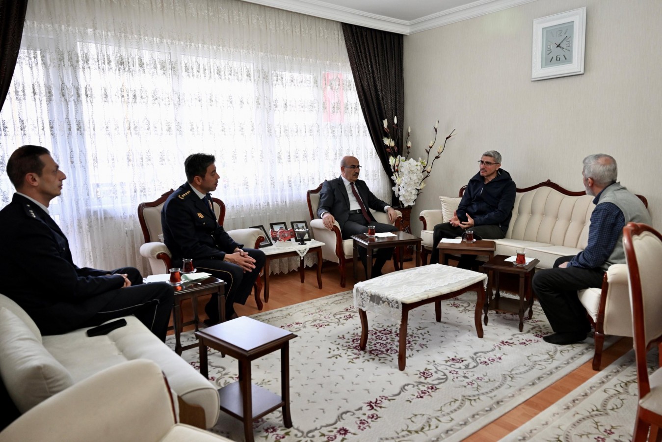 Emniyet Müdürü Mahmut Demirtaş’tan şehit ailelerine vefa ziyareti