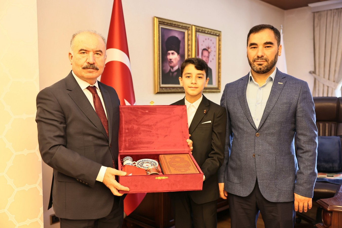 12 yaşında hafızlığını tamamladı;